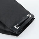 GUCCI GG Canvas Shoulder Bag Nylon Black Silver Auth ep15554-6