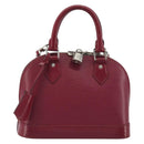 LOUIS VUITTON Epi Alma Hand Bag Fuchsia M40851 LV Auth ep15555A-13