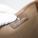 GUCCI GG Supreme Web Sherry Line Tote Bag PVC Beige 89 02 003 Auth ep15556-19
