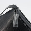BURBERRY Shoulder Bag Leather Silver Black Auth ep15563-10