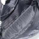 BURBERRY Shoulder Bag Leather Silver Black Auth ep15563-12