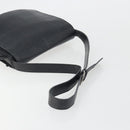 BURBERRY Shoulder Bag Leather Silver Black Auth ep15563-7