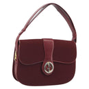 GUCCI Micro GG Supreme Shoulder Bag Red Gold Auth ep15564-1