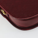 GUCCI Micro GG Supreme Shoulder Bag Red Gold Auth ep15564-13