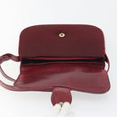 GUCCI Micro GG Supreme Shoulder Bag Red Gold Auth ep15564-16