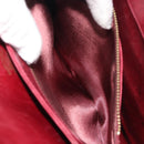 GUCCI Micro GG Supreme Shoulder Bag Red Gold Auth ep15564-22