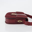 GUCCI Micro GG Supreme Shoulder Bag Red Gold Auth ep15564-4