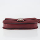 GUCCI Micro GG Supreme Shoulder Bag Red Gold Auth ep15564-9