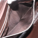 GUCCI Hand Bag Leather Brown Gold Auth ep15568-20