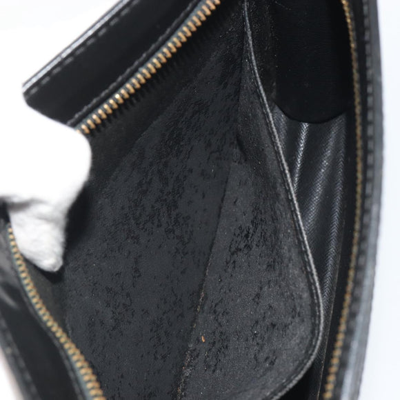 LOUIS VUITTON Epi Pochette Homme Clutch Bag Black M52522 LV Auth ep15569