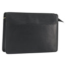LOUIS VUITTON Epi Pochette Homme Clutch Bag Black M52522 LV Auth ep15569-1