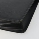 LOUIS VUITTON Epi Pochette Homme Clutch Bag Black M52522 LV Auth ep15569-7