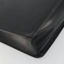 LOUIS VUITTON Epi Pochette Homme Clutch Bag Black M52522 LV Auth ep15569-14