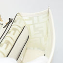 FENDI Zucca Canvas Chain Shoulder Bag Vinyl Clear Gold Auth ep15572-20
