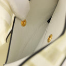 FENDI Zucca Canvas Chain Shoulder Bag Vinyl Clear Gold Auth ep15572-23