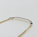 FENDI Zucca Canvas Chain Shoulder Bag Vinyl Clear Gold Auth ep15572-8
