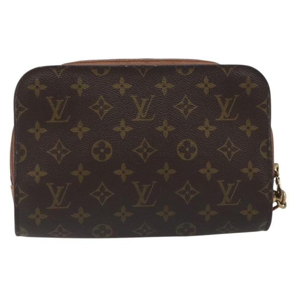 LOUIS VUITTON Monogram Orsay Clutch Bag M51790 LV Auth ep15573