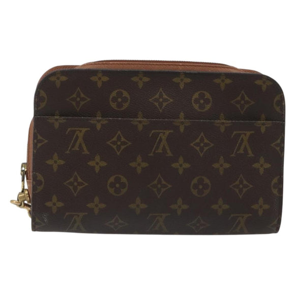 LOUIS VUITTON Monogram Orsay Clutch Bag M51790 LV Auth ep15573