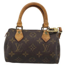 LOUIS VUITTON Monogram Mini Speedy Hand Bag M41534 LV Auth ep15574-2