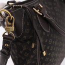 LOUIS VUITTON Monogram Mini Lin Buzasu Anjoul 2way Brown M95617 Auth ep15576A-16