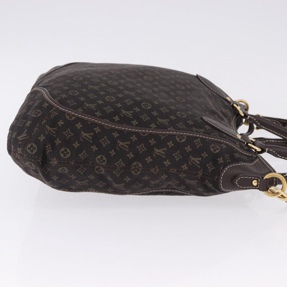 LOUIS VUITTON Monogram Mini Lin Buzasu Anjoul 2way Brown M95617 Auth ep15576A