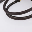 LOUIS VUITTON Monogram Mini Lin Buzasu Anjoul 2way Brown M95617 Auth ep15576A-7