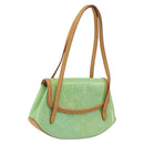 LOUIS VUITTON Vernis Biscayne Bay PM Shoulder Bag Peppermint M91289 Auth ep15577-1