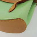 LOUIS VUITTON Vernis Biscayne Bay PM Shoulder Bag Peppermint M91289 Auth ep15577-10