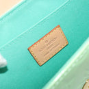 LOUIS VUITTON Vernis Biscayne Bay PM Shoulder Bag Peppermint M91289 Auth ep15577-17