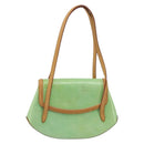 LOUIS VUITTON Vernis Biscayne Bay PM Shoulder Bag Peppermint M91289 Auth ep15577-2