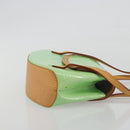 LOUIS VUITTON Vernis Biscayne Bay PM Shoulder Bag Peppermint M91289 Auth ep15577-4