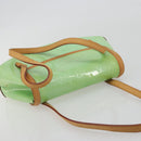 LOUIS VUITTON Vernis Biscayne Bay PM Shoulder Bag Peppermint M91289 Auth ep15577-6