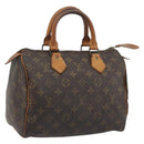 LOUIS VUITTON Monogram Speedy 25 Hand Bag M41528 LV Auth ep15579A-1