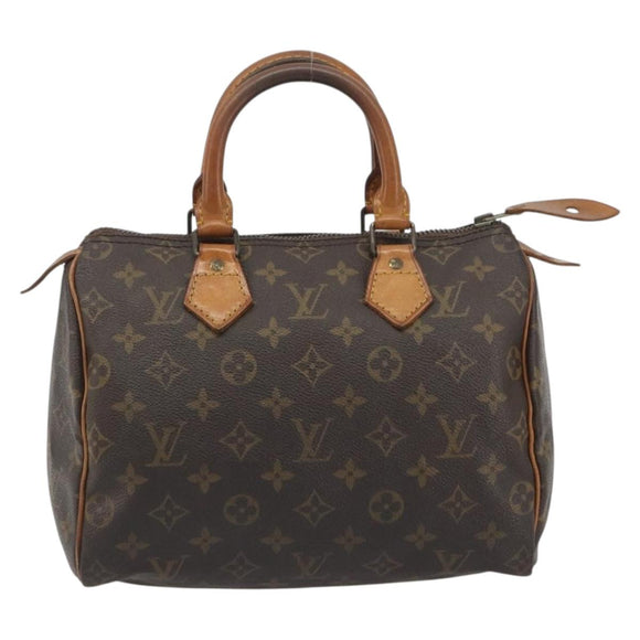 LOUIS VUITTON Monogram Speedy 25 Hand Bag M41528 LV Auth ep15579A