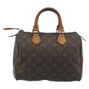 LOUIS VUITTON Monogram Speedy 25 Hand Bag M41528 LV Auth ep15579A-2