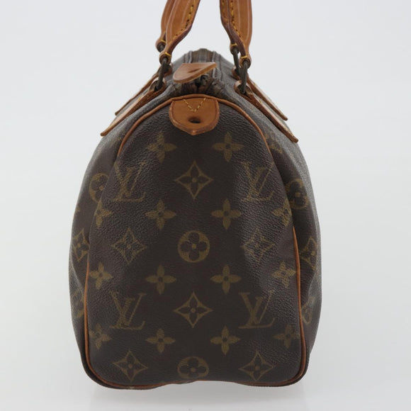 LOUIS VUITTON Monogram Speedy 25 Hand Bag M41528 LV Auth ep15579A