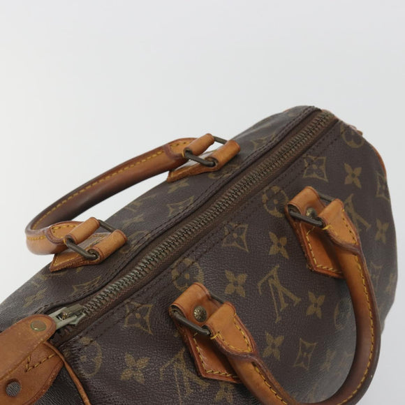 LOUIS VUITTON Monogram Speedy 25 Hand Bag M41528 LV Auth ep15579A