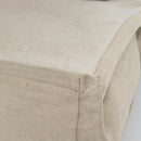 SAINT LAURENT Rive Gauche Hand Bag Coated Canvas Gray Silver Auth ep15584-15