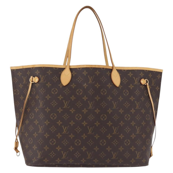 LOUIS VUITTON Monogram Neverfull GM Tote Bag M40157 LV Auth ep15586A