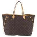 LOUIS VUITTON Monogram Neverfull GM Tote Bag M40157 LV Auth ep15586A-2