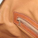 CELINE Macadam Canvas Hand Bag PVC Brown Gold Auth ep15587-20