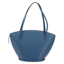 LOUIS VUITTON Epi Saint Jacques Shopping Shoulder Bag Blue M52275 Auth ep15588-2