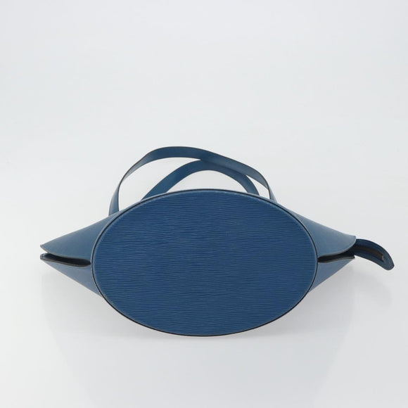 LOUIS VUITTON Epi Saint Jacques Shopping Shoulder Bag Blue M52275 Auth ep15588