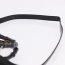 GUCCI Bamboo Hand Bag Canvas 2way Black Silver 000 1998 0588 Auth ep15589-10