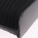 GUCCI Bamboo Hand Bag Canvas 2way Black Silver 000 1998 0588 Auth ep15589-12