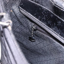 GUCCI Bamboo Hand Bag Canvas 2way Black Silver 000 1998 0588 Auth ep15589-21