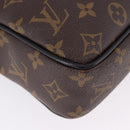 LOUIS VUITTON Monogram Porte Documents Voyage Hand Bag M40225 LV Auth ep15590-9