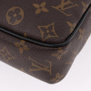 LOUIS VUITTON Monogram Porte Documents Voyage Hand Bag M40225 LV Auth ep15590-14