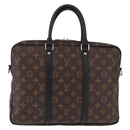LOUIS VUITTON Monogram Porte Documents Voyage Hand Bag M40225 LV Auth ep15590-13