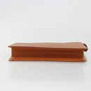LOUIS VUITTON Epi Pochette Homme Bag Brown Zipangu Gold M52528 LV Auth ep15592-6